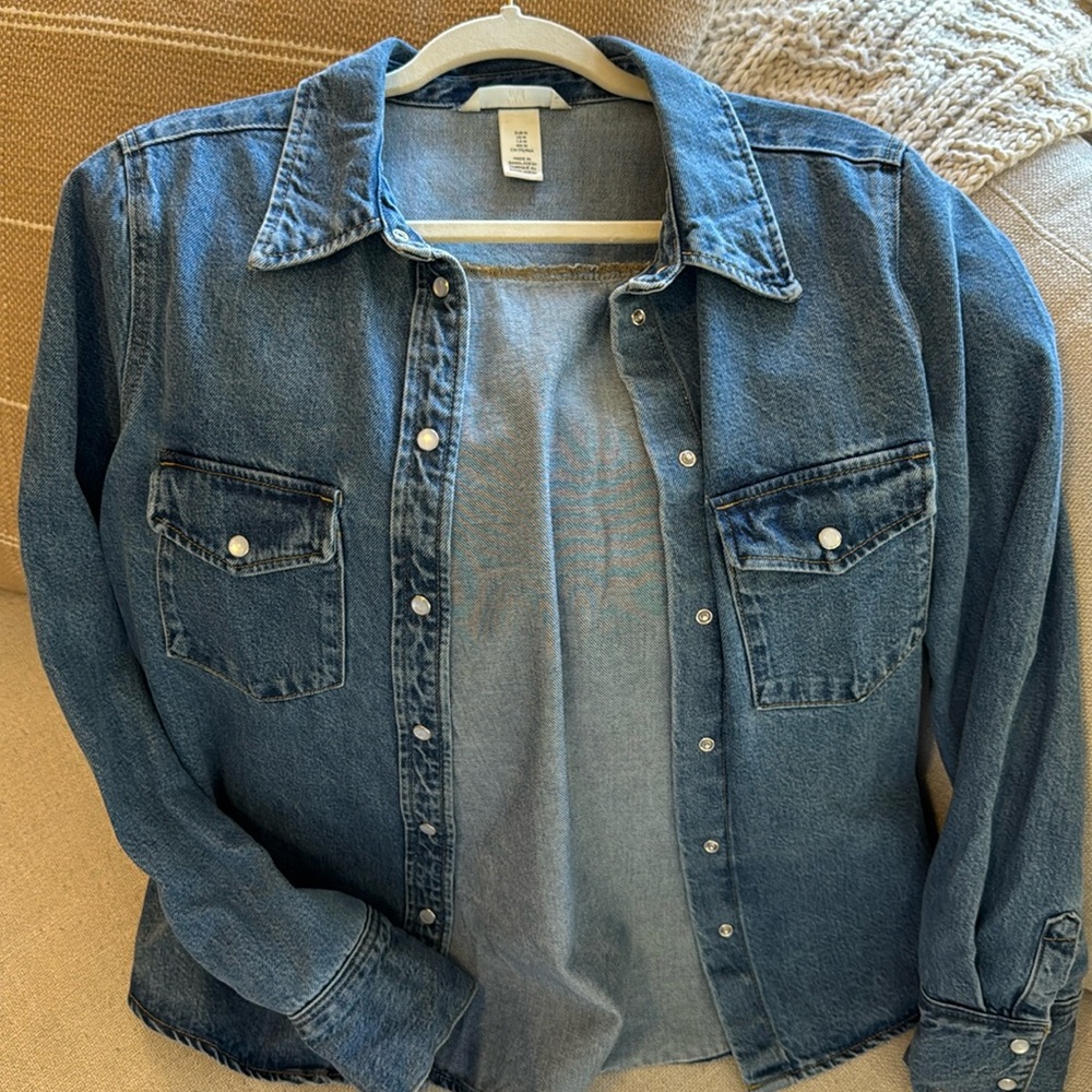H&M  denim shirt